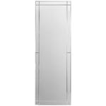 STANDSPIEGEL 55/160/48 cm  - Silberfarben, Design, Holzwerkstoff (55/160/48cm) - Xora