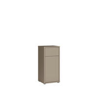 UNTERSCHRANK 39,8/83,1/34,9 cm   - Taupe/Grau, MODERN, Holzwerkstoff/Kunststoff (39,8/83,1/34,9cm) - Xora