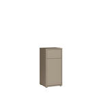 UNTERSCHRANK 39,8/83,1/34,9 cm   - Taupe/Grau, MODERN, Holzwerkstoff/Kunststoff (39,8/83,1/34,9cm) - Xora