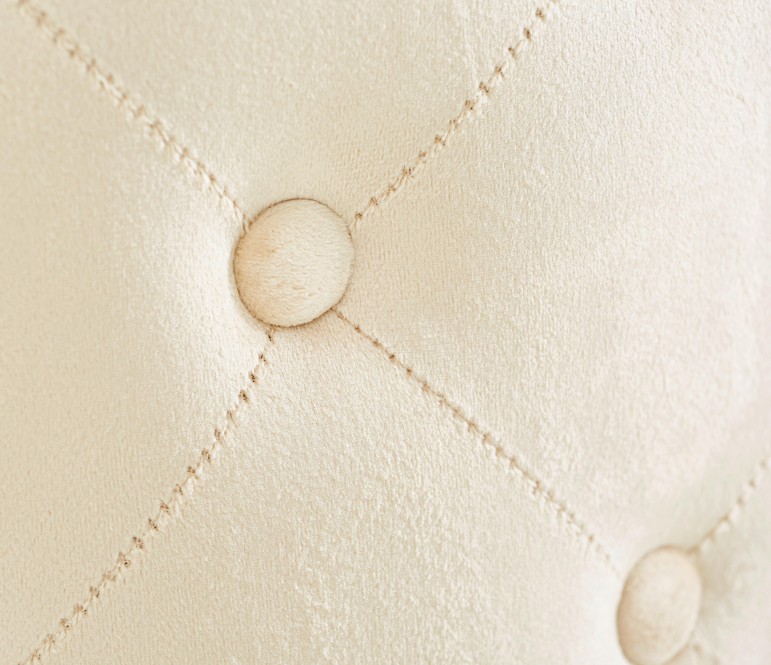 TABURET, dřevo, kov, textil, 37,5/40/37,5 cm - barvy zlata/béžová, Trend, kov/dřevo (37,5/40/37,5cm) - Xora