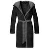 BADEMANTEL Juno DML NOS Vossen Konfektion XS Damen  - Schwarz, Basics, Textil (XSnull) - Vossen