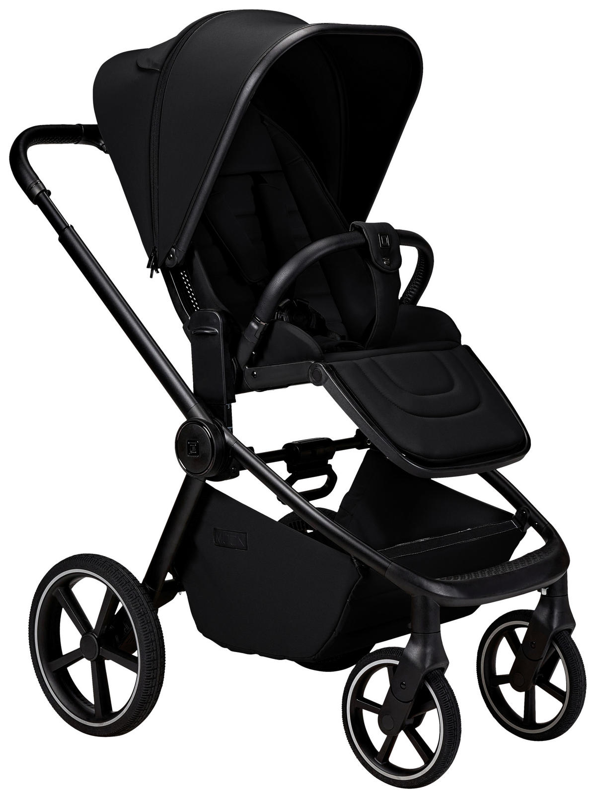 KOMBIKINDERWAGEN Resea 2.0  - Schwarz, Basics, Textil (96/57/114cm) - Moon