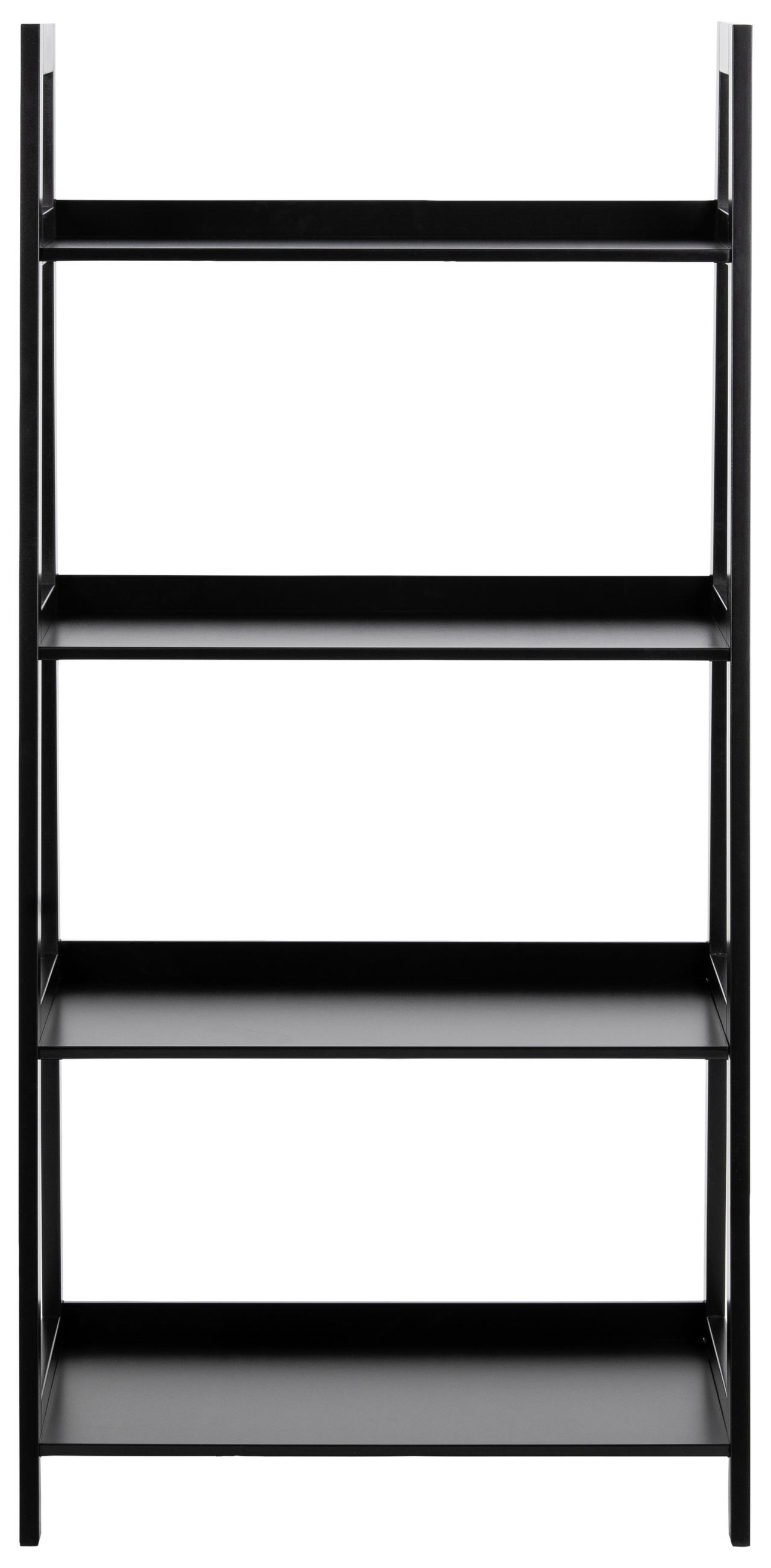 REGALELEMENT Schwarz  - Schwarz, KONVENTIONELL, Holzwerkstoff (63/130/40cm) - Carryhome