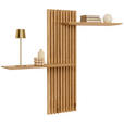 WANDPANEEL Eichefarben  80/119,7/20 cm  - Eichefarben, Natur, Holz (80/119,7/20cm) - Linea Natura