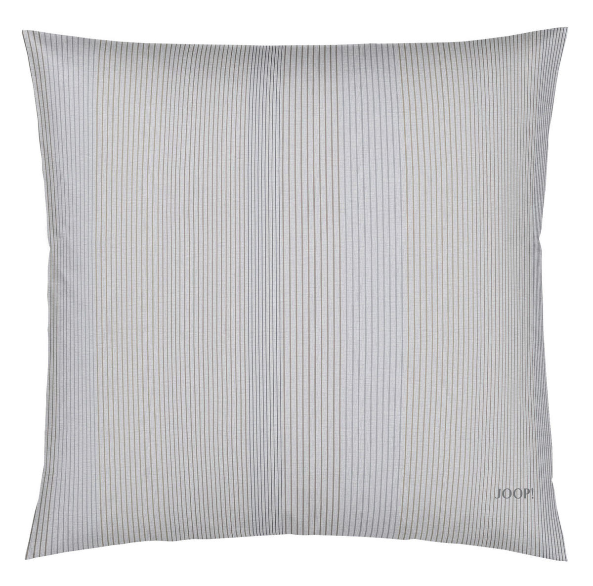 KISSENHÜLLE GROOVE 80/80 cm  - Silberfarben, Basics, Naturmaterialien/Textil (80/80cm) - Joop!