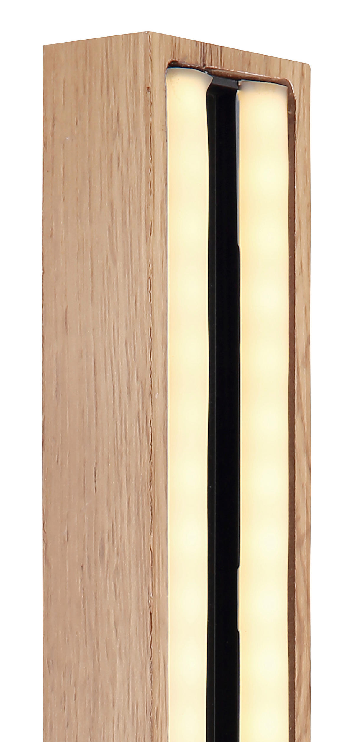 LED SVJETILJKA PODNA Doro  - crna/opalna, Natur, metal/plastika (25/18/123cm) - Globo