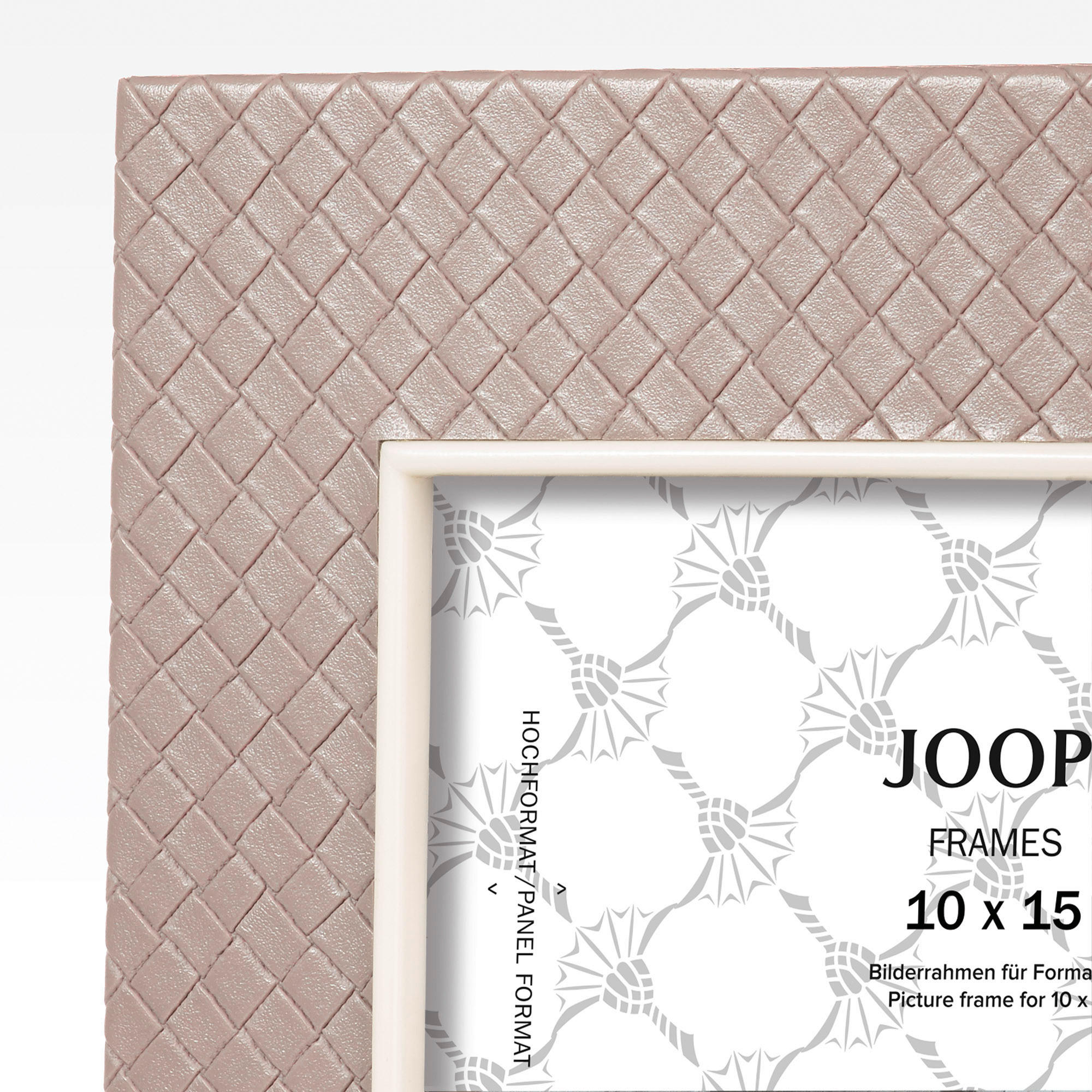 BILDERRAHMEN - Grau, Design, Kunststoff (17/22/1,5cm) - Joop!