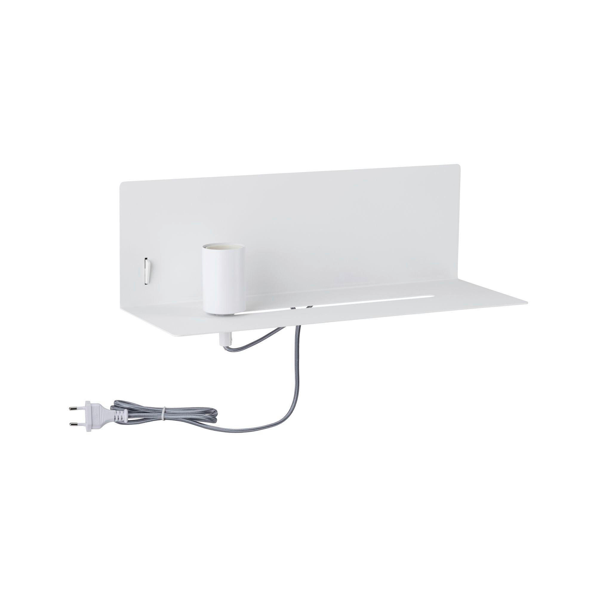 WANDLEUCHTE 40/13 cm   - Weiß, LIFESTYLE, Metall (40/13cm) - Paulmann