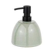 SEIFENSPENDER PRATI  - Schwarz/Grün, KONVENTIONELL, Keramik/Kunststoff (11/14/11cm) - Schöner Wohnen