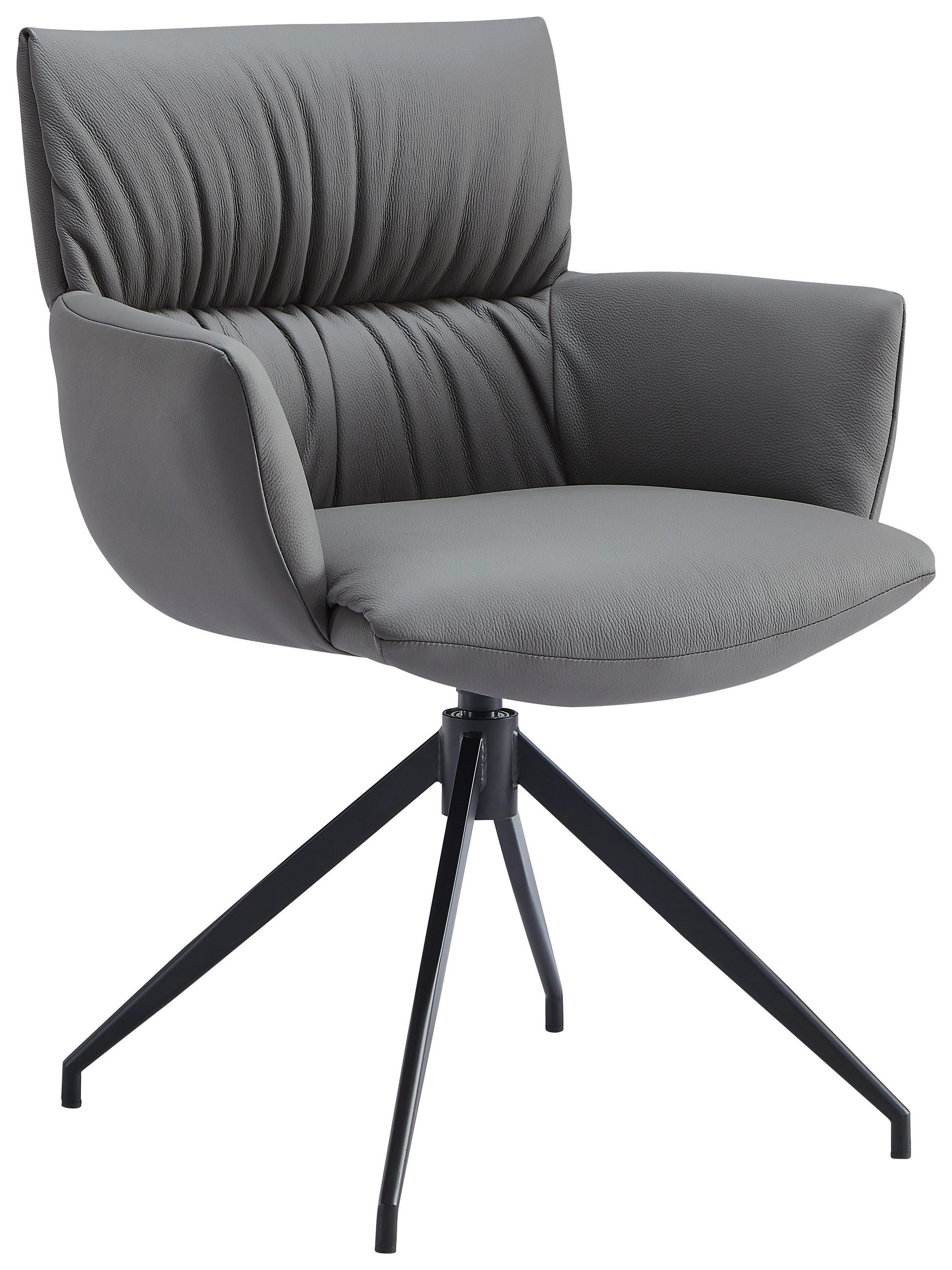Dieter Knoll Armlehnstuhl Anthrazit 64x86x63 cm