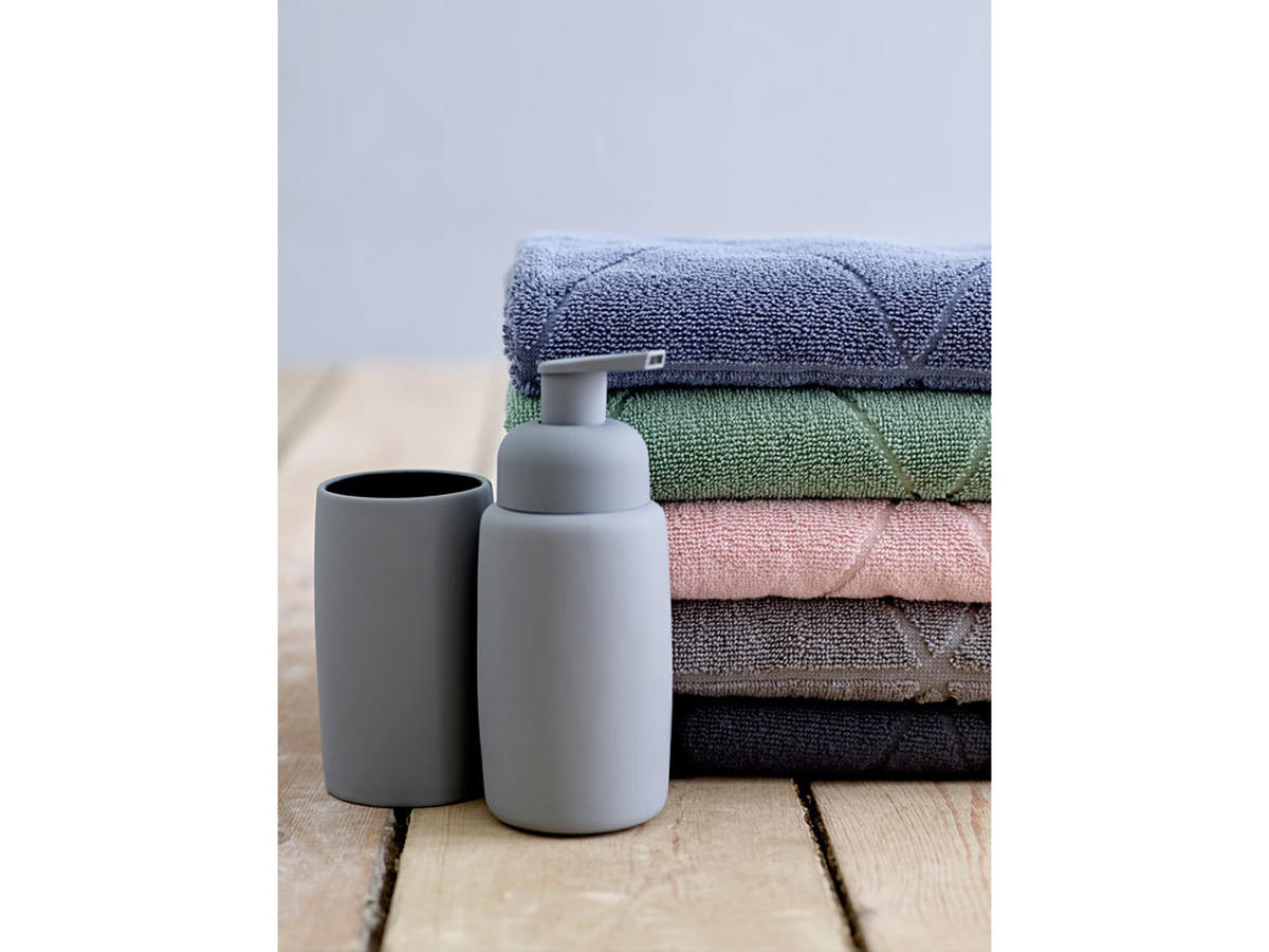 SEIFENSPENDER Keramik  - Grau, Trend, Keramik (7/16cm)