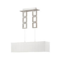 HÄNGELEUCHTE 80/20/110 cm  - Grau, Design, Holz/Textil (80/20/110cm)