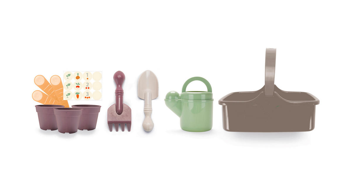 KINDER-PFLANZSET GREEEN GARDEN  - Trend, Kunststoff (22,5/17,5/19cm)
