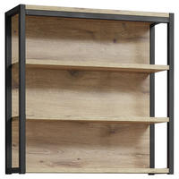 BADEZIMMERREGAL 60/61/20 cm  - Eichefarben, KONVENTIONELL, Holzwerkstoff (60/61/20cm) - home24