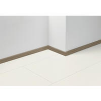 SOCKELLEISTE - Eichefarben/Dunkelbraun, Basics, Holzwerkstoff (220/4/1,6cm) - Parador
