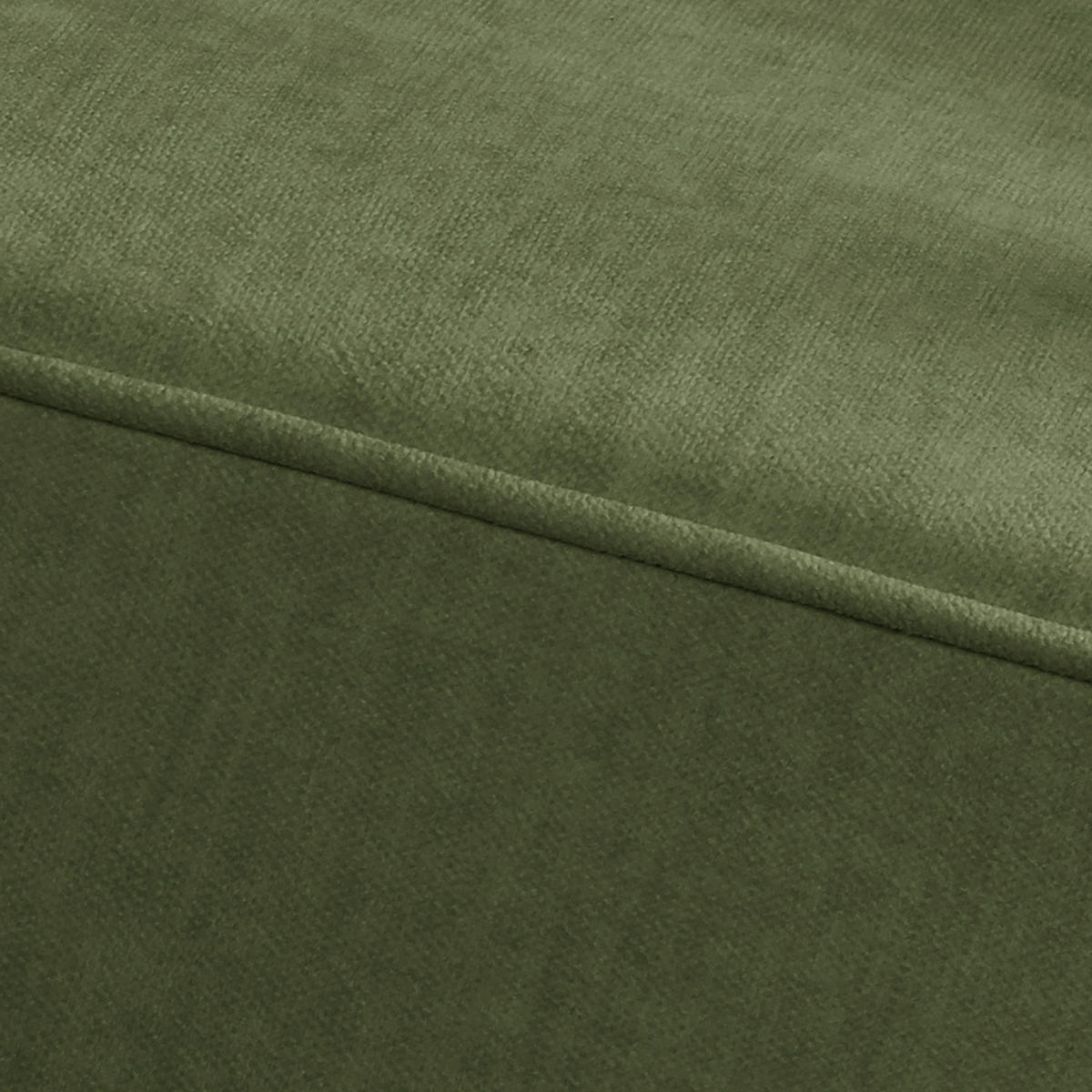ECKSOFA Mikrofaser Dunkelgrün  - Dunkelgrün/Braun, Design, Holz/Textil (182/284cm) - P & B