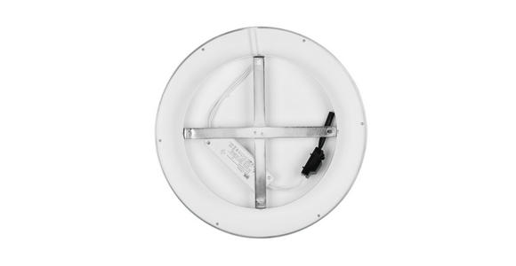 LED-DECKENLEUCHTE 39/5,5 cm - Alufarben, Basics, Metall (39/5,5cm) - Novel