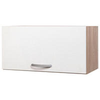 KUHINJSKA ZGORNJA OMARICA - bela/barve aluminija, Konvencionalno, kovina/leseni material (60/30/35cm) - Boxxx