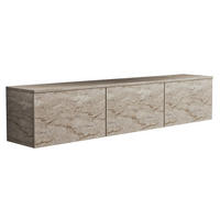 LOWBOARD Neon TV-Möbel  in 160/35/32 cm  - Eichefarben/Beige, Design, Holzwerkstoff (160/35/32cm) - Livetastic