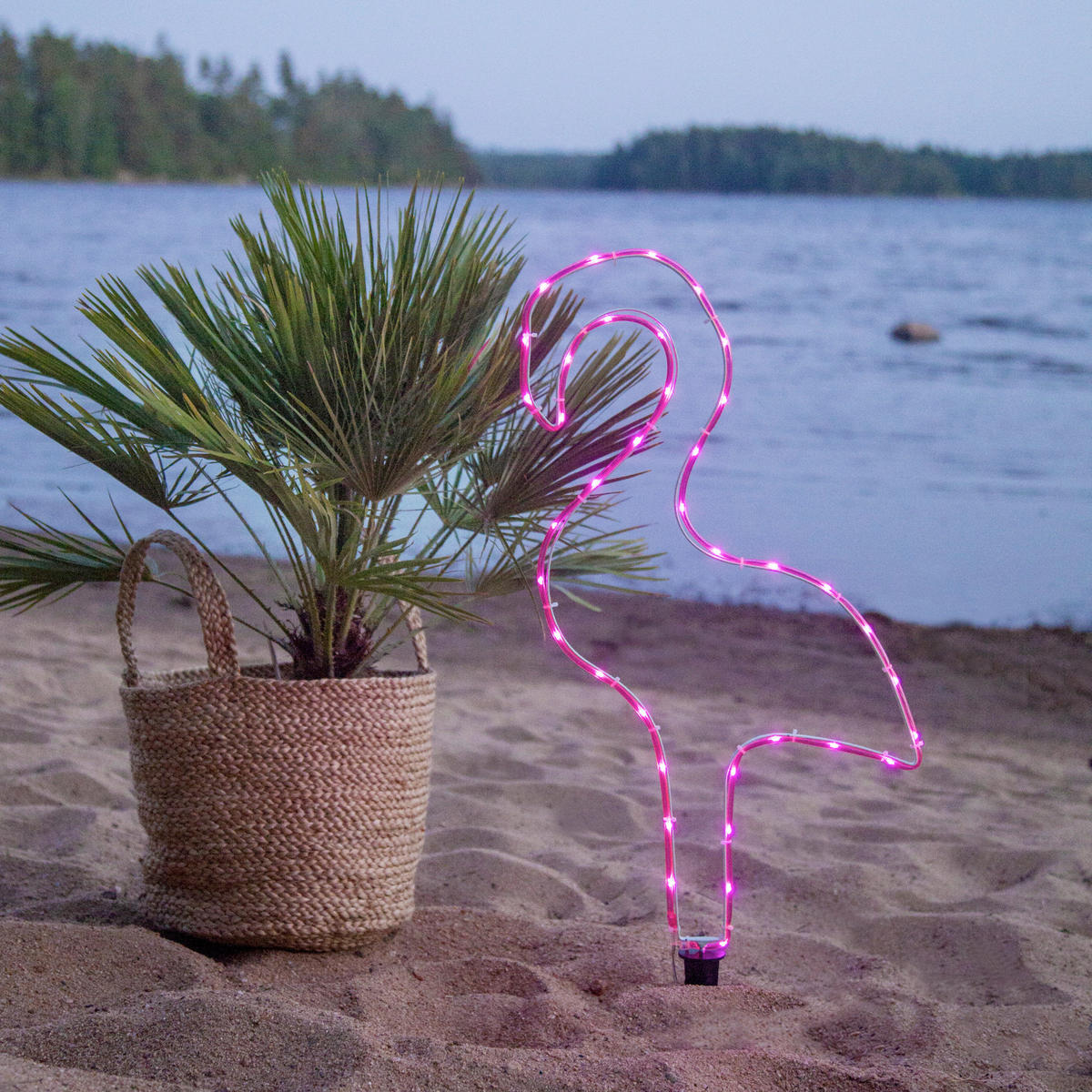 LED-DEKOLEUCHTE 32/1/63 cm  - Pink/Schwarz, Basics, Kunststoff/Metall (32/1/63cm) - Eglo