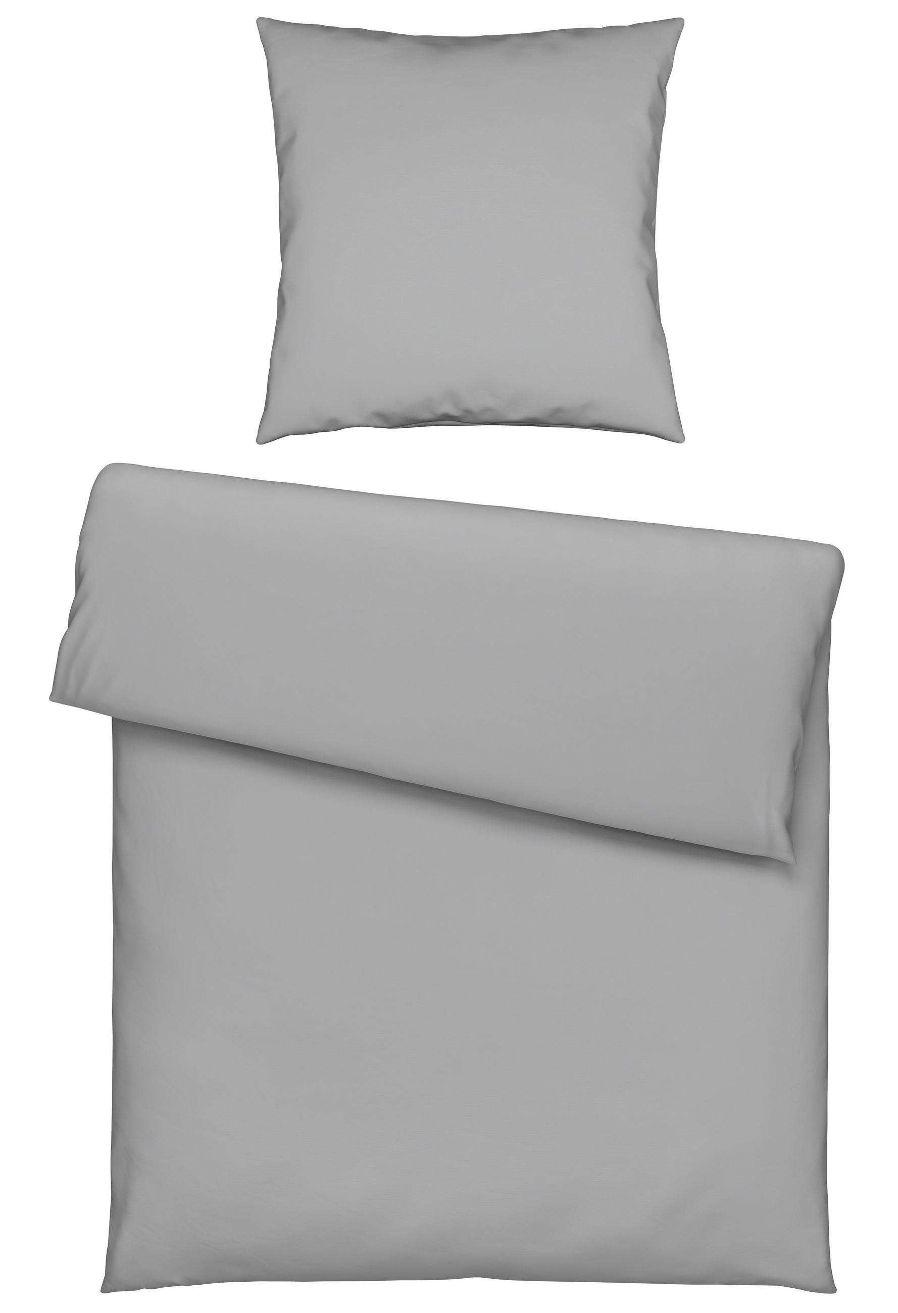 BETTWÄSCHE 155/220 cm  - Silberfarben, Textil (155/220cm) - Esposa