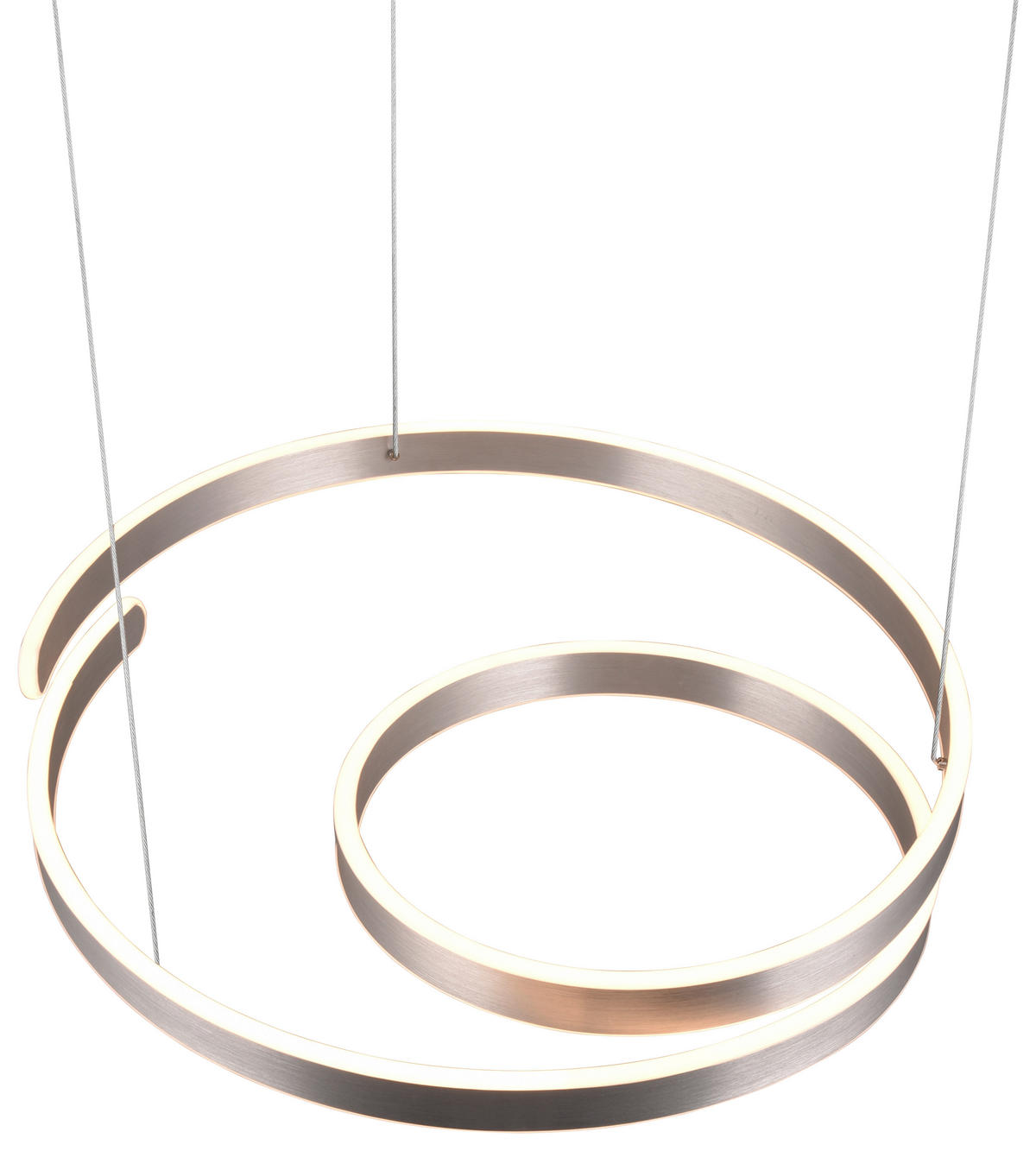 LED-HÄNGELEUCHTE Marine 70/150 cm   - Alufarben, Design, Metall (70/150cm) - Trio Leuchten