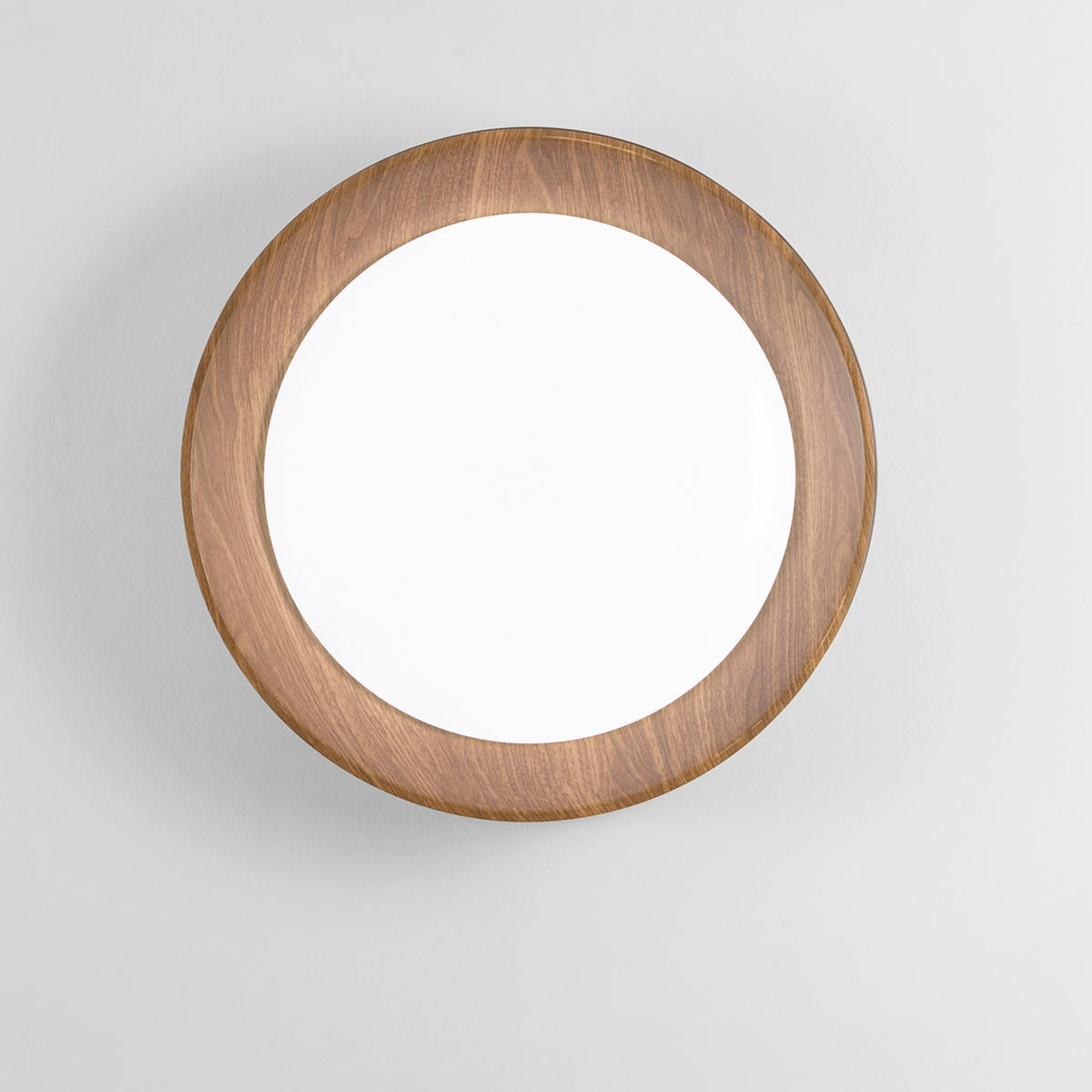 LED-DECKENLEUCHTE Luce Ambiente e Design 50/8,5 cm   - Buche Kolonial/Schwarz, LIFESTYLE, Kunststoff/Metall (50/8,5cm)