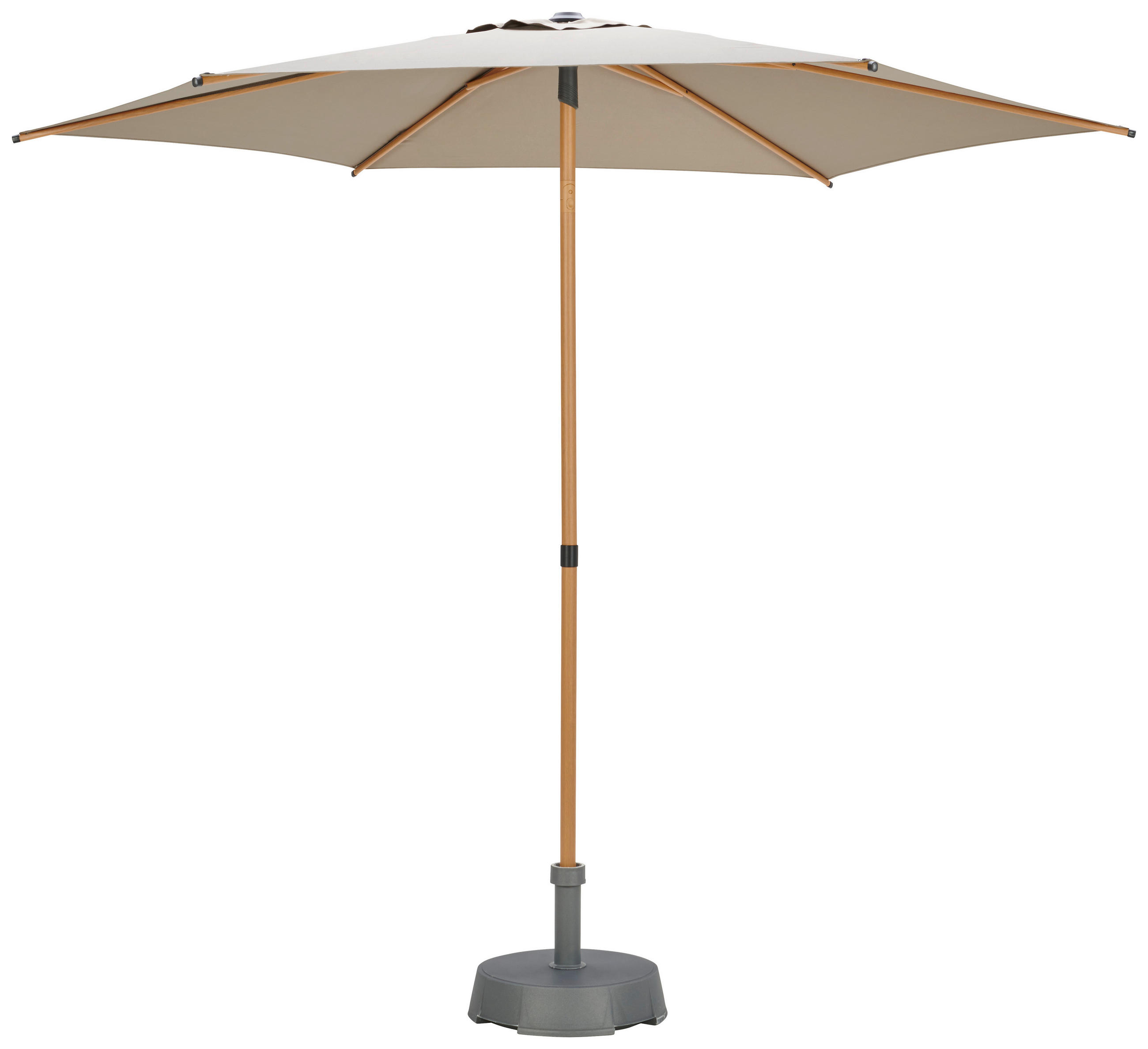 Sonnenschirm Sun Bxhxt: 270x270x220 Cm Taupe