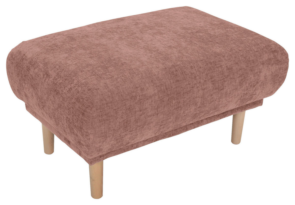 PALL i textil gammelrosa  - gammelrosa, Klassisk, trä/textil (88/49/62cm) - Livetastic