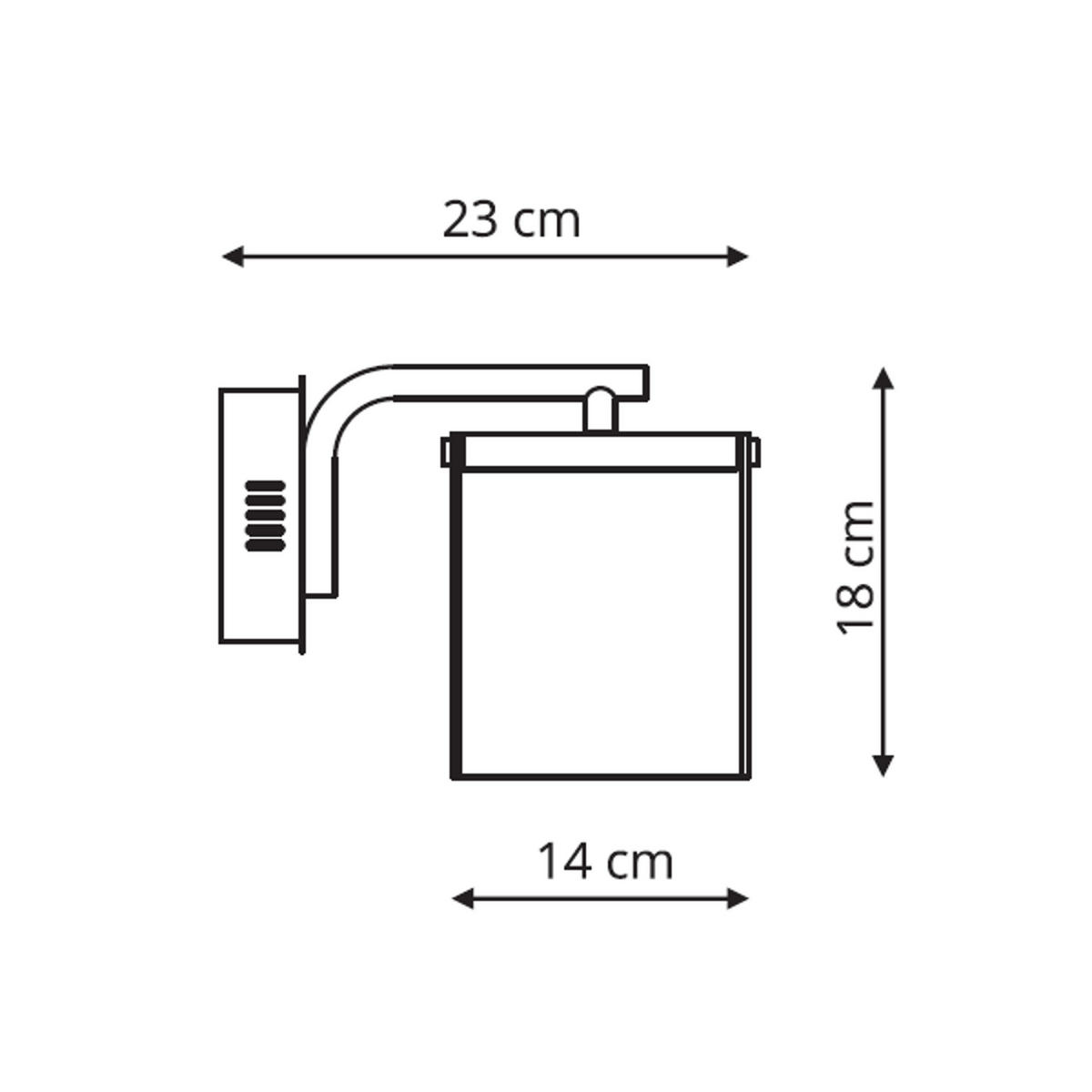 HÄNGELEUCHTE  - Transparent, KONVENTIONELL, Glas (18/14/23cm)