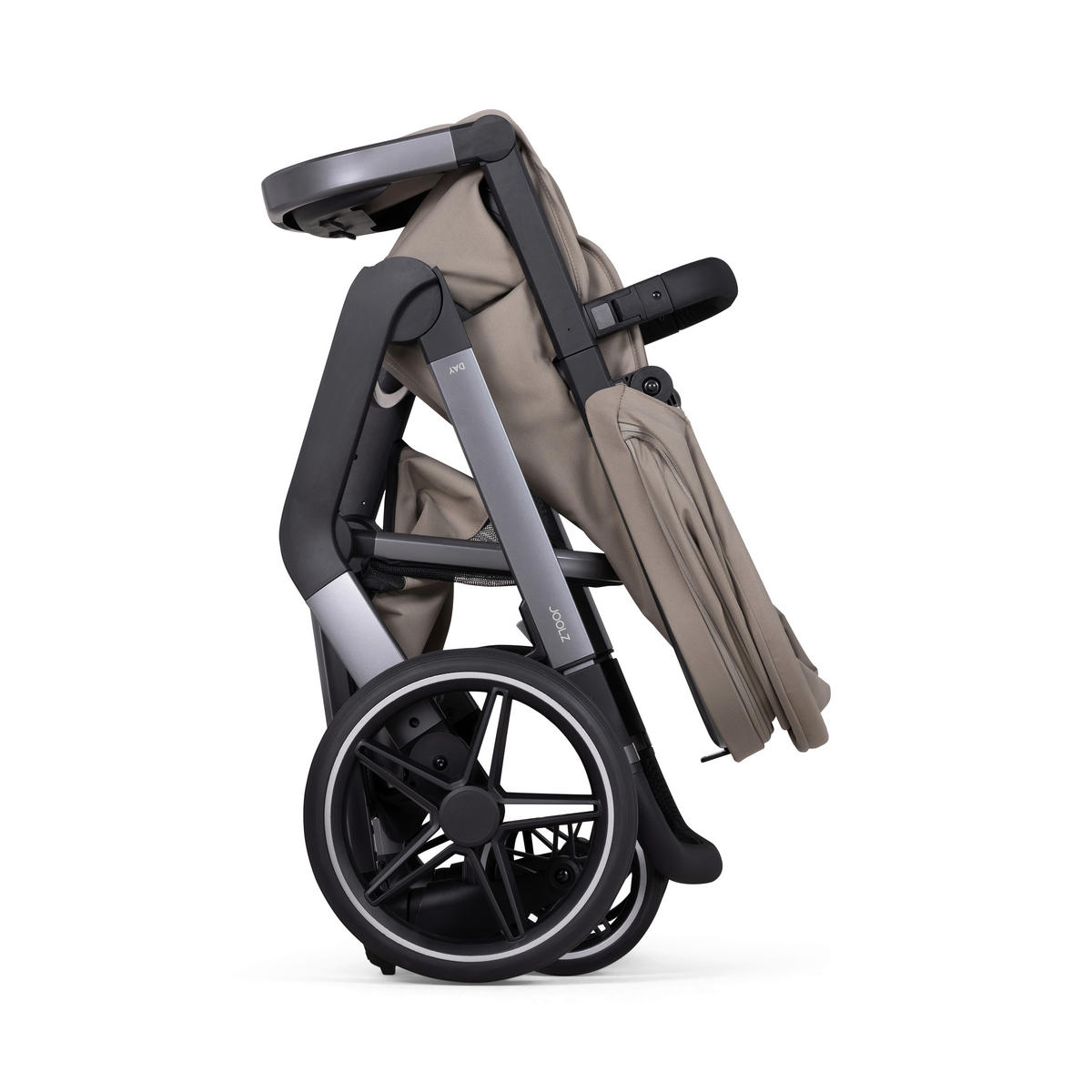 KINDERWAGEN Day 5  - Grau/Grün, Basics, Textil/Metall (94/60/113cm) - Joolz