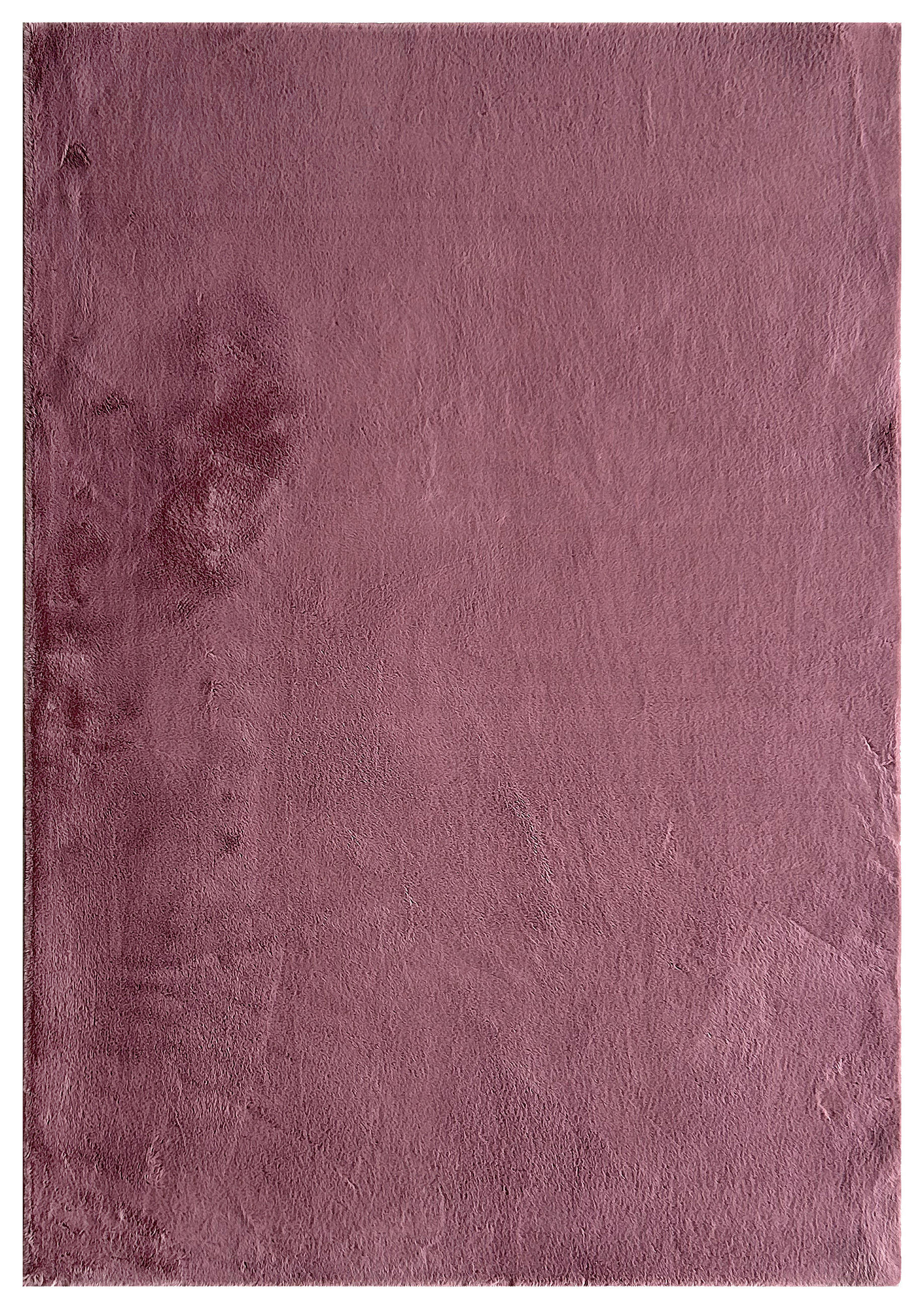 FELLTEPPICH  Wohnzimmer 120/160 cm BHV0724 Bordeaux rechteckig  - Bordeaux, KONVENTIONELL, Textil (120/160cm) - Boxxx