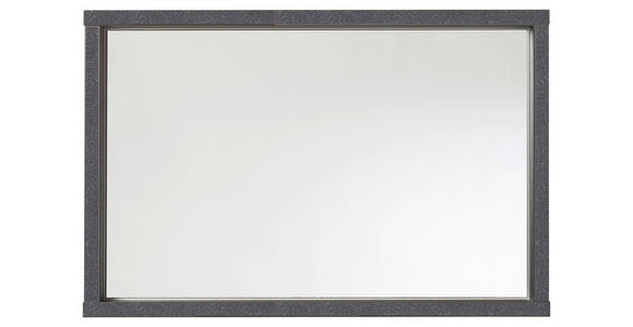 WANDSPIEGEL 88,1/58,4/8,2 cm in rechteckig - Schieferfarben, Design, Glas/Holzwerkstoff (88,1/58,4/8,2cm) - Carryhome