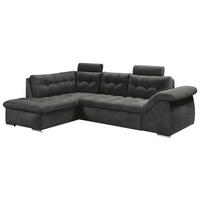 ROHOVÁ SEDAČKA, textil, kompozitní dřevo, antracitová - antracitová, Konvenční, kompozitní dřevo/textil (193/283cm) - MID.YOU