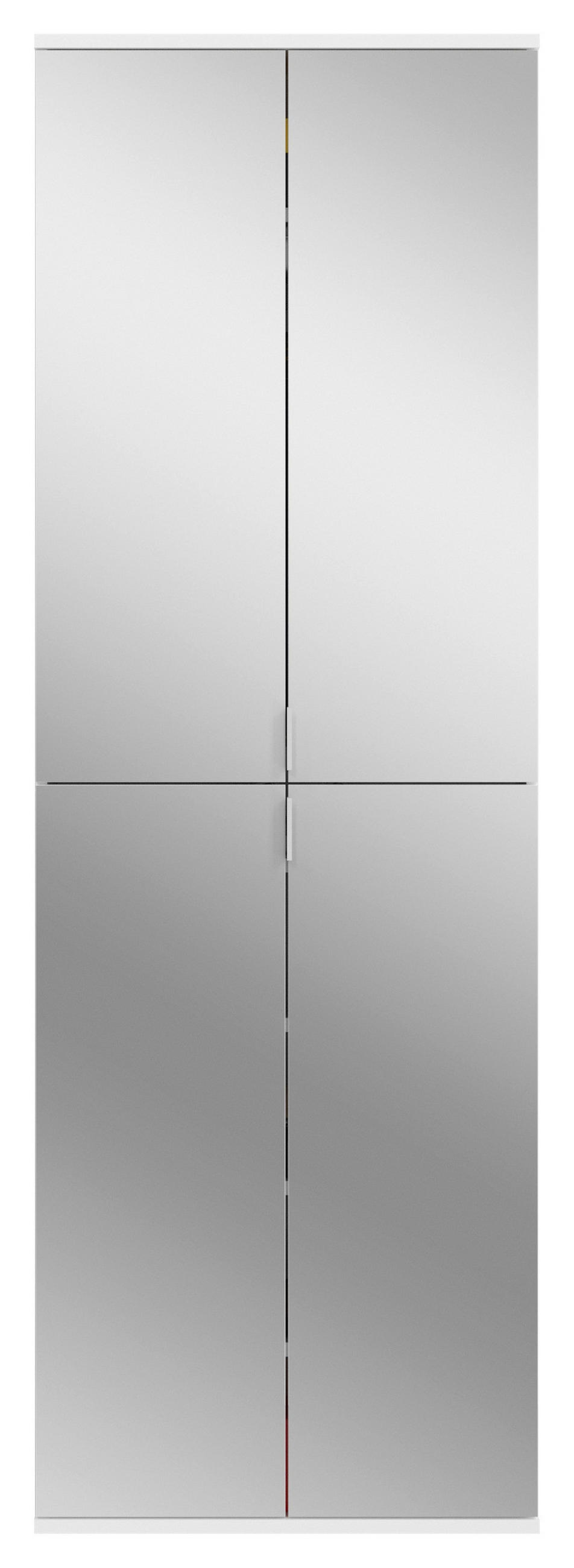 PREDSOBA bela, visoki sijaj - bela/visoki sijaj, Konvencionalno, leseni material (213/193/34cm) - MID.YOU