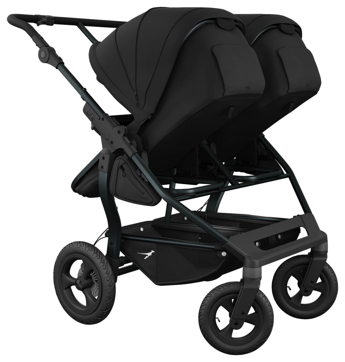 ZWILLINGSWAGEN  - Anthrazit, Basics, Metall (78,5/110/108cm) - TFK