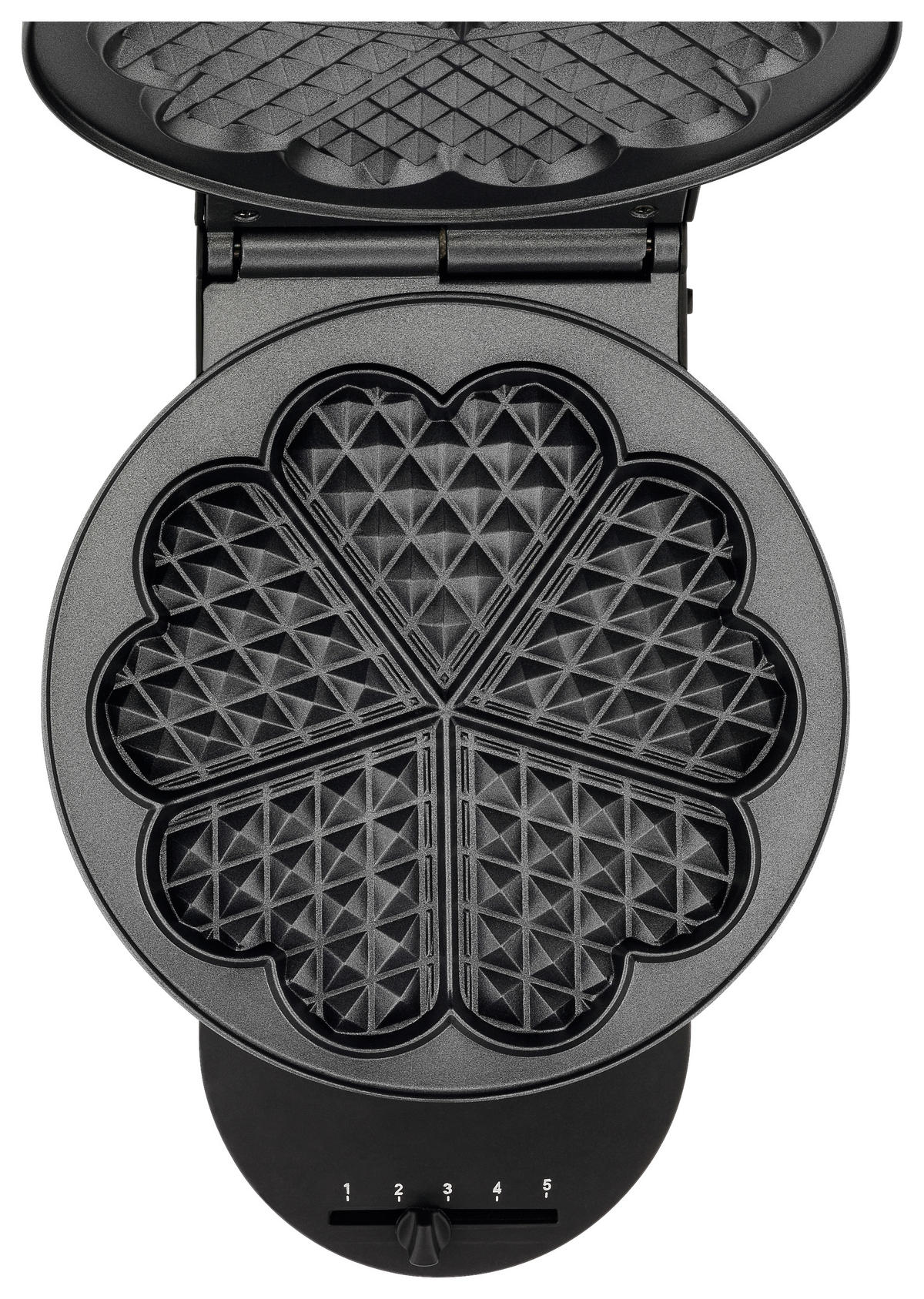 WAFFELEISEN Ultra Compact  - Edelstahlfarben/Schwarz, Basics (30/11,8/22,8cm) - Tefal