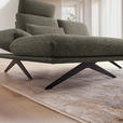 ECKSOFA  in Flachgewebe Braun  155/234 cm  - Schwarz/Braun, Design, Textil/Metall (155/234cm) - Dieter Knoll