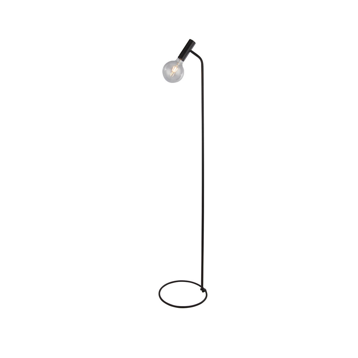 GOLVLAMPA Dulwich 30/152 cm    - svart, Basics, metall (30/152cm)