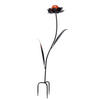 GARTENSTECKER - Schwarz/Orange, Basics, Glas/Metall (29/80/17cm) - Ambia Home