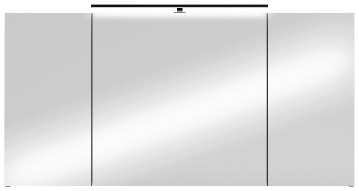 SPIEGELSCHRANK 120/60/20 cm  - Anthrazit, MODERN, Glas/Holzwerkstoff (120/60/20cm) - MID.YOU