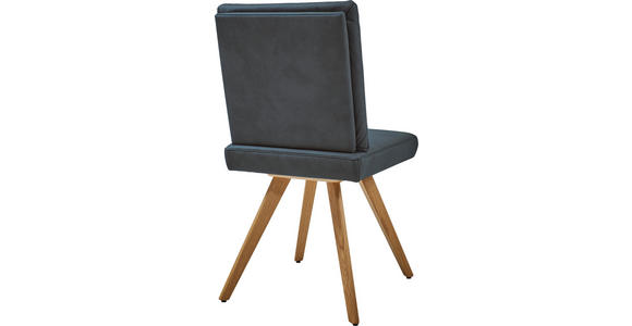 STUHL in Mikrofaser Holz, Textil - Eichefarben/Beige, Design, Holz/Textil (46/94/58cm) - Dieter Knoll