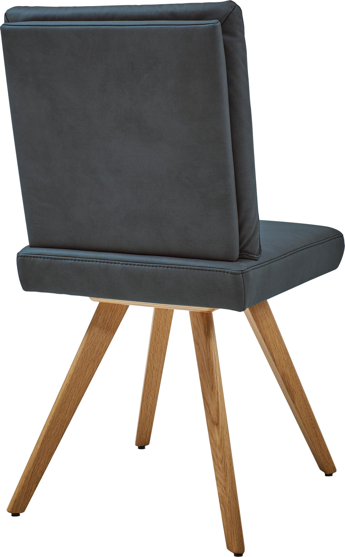STUHL  in Mikrofaser Holz, Textil  - Eichefarben/Beige, Design, Holz/Textil (46/94/58cm) - Dieter Knoll