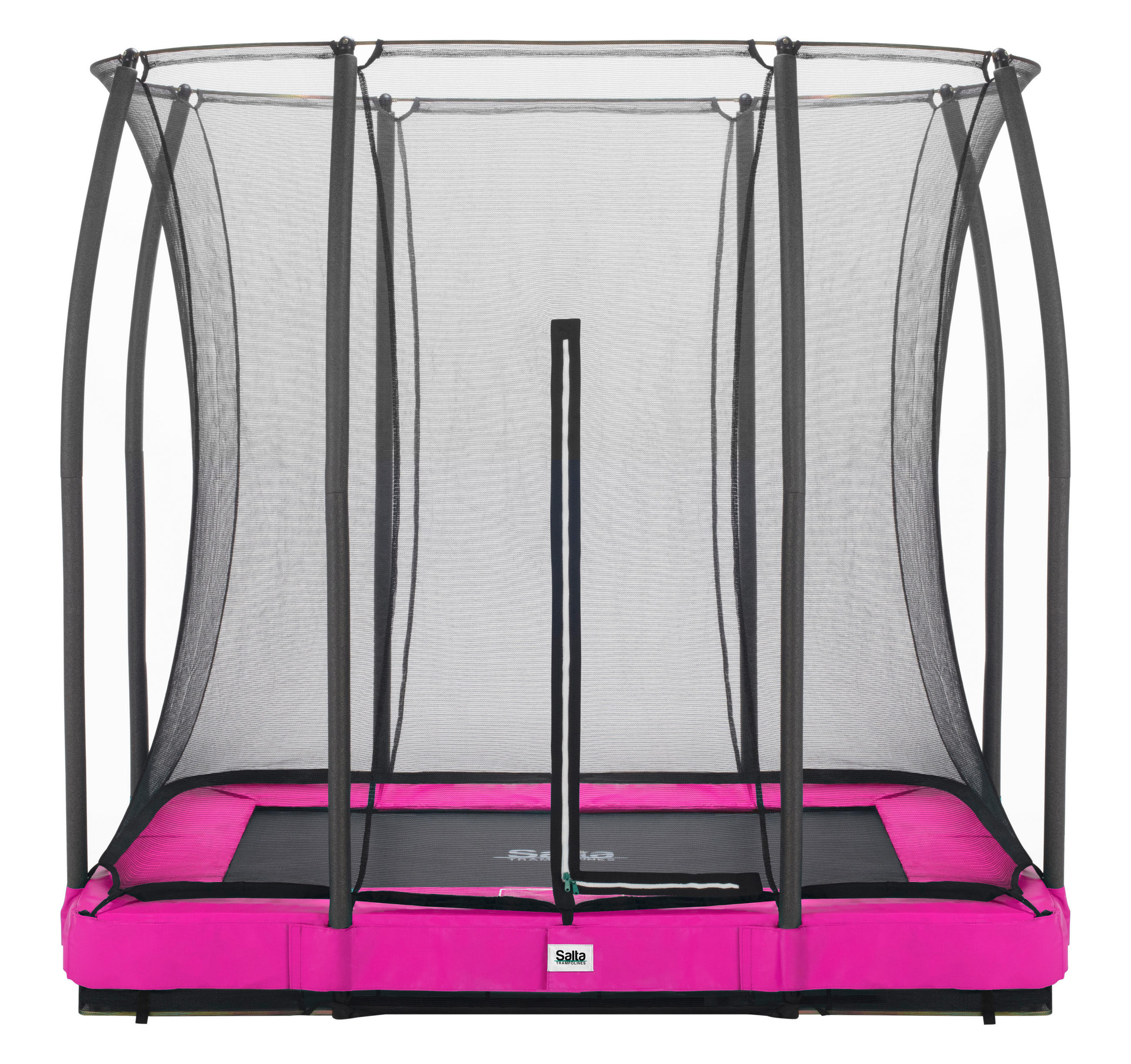 Trampolin Salta Comfort Ground Salta Comfort Edition Ground  - Pink, Basics, Metall (214/153cm) - Salta