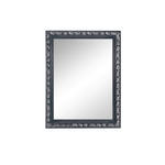 WANDSPIEGEL 55/70/3,5 cm  - Silberfarben/Schwarz, Trend, Glas/Holz (55/70/3,5cm) - Boxxx