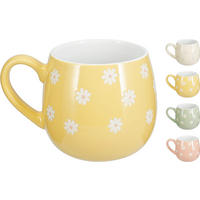 HRNČEK    - viacfarebná, Basics, keramika (9.4/15/10.5cm)