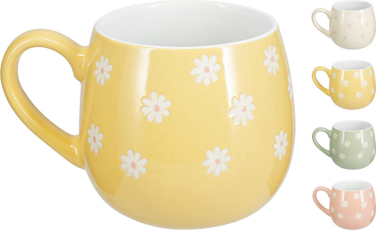 HRNČEK    - viacfarebná, Basics, keramika (9.4/15/10.5cm)