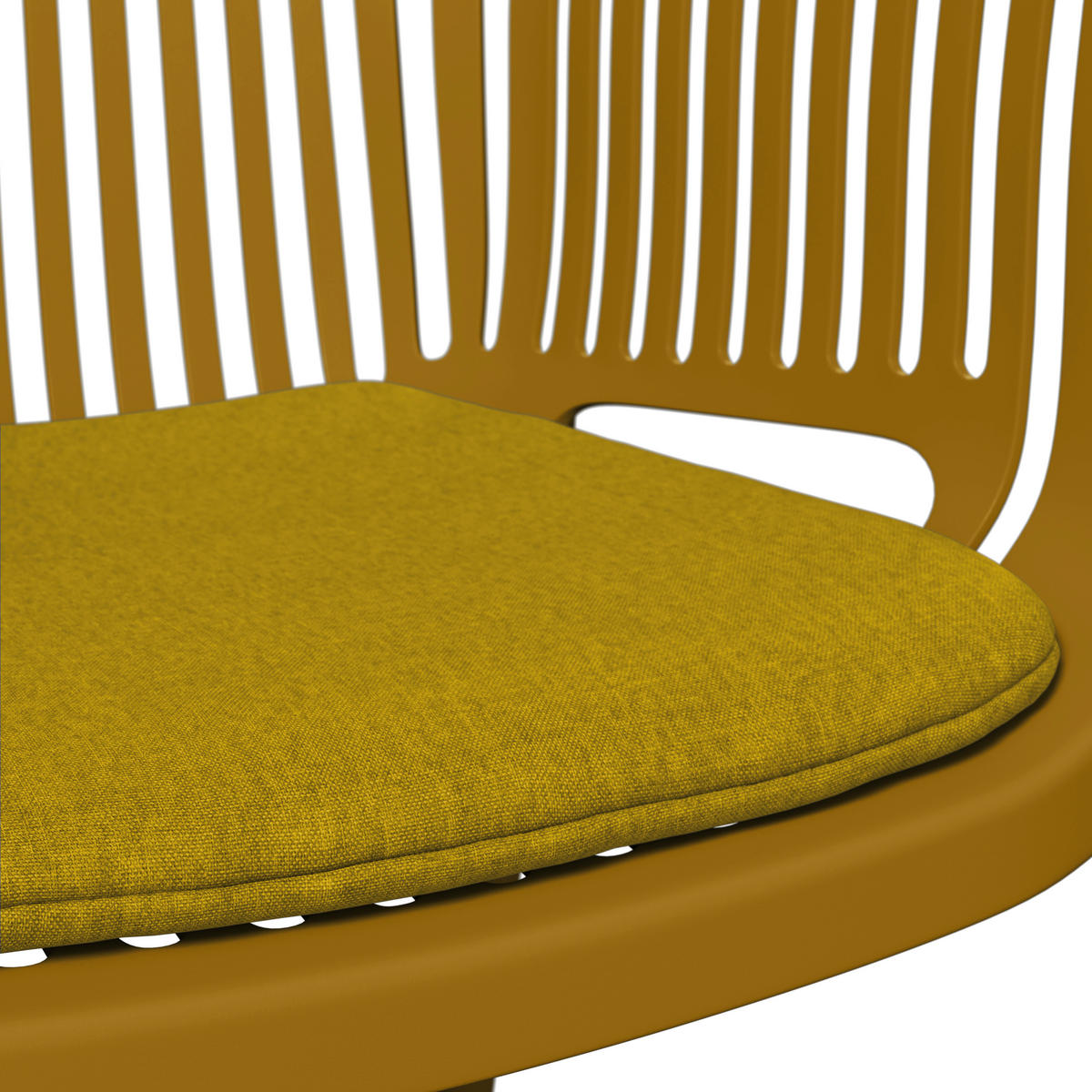 STAPELSESSEL Gelb  - Gelb, Basics, Kunststoff/Textil (55/80/60cm) - Ambia Garden