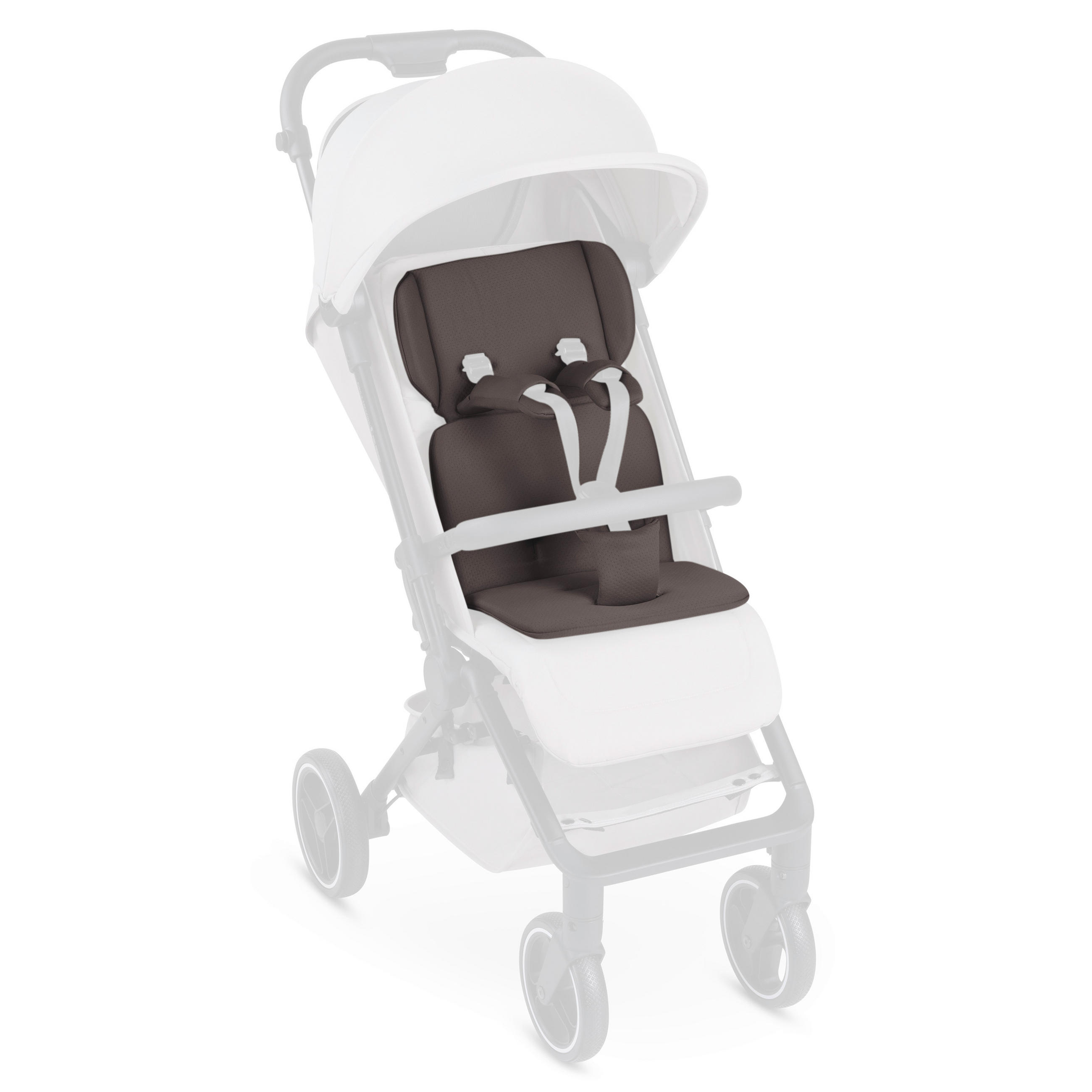 KINDERWAGENEINLAGE - Dunkelbraun, Basics (31,5/27/6,5cm) - ABC Design