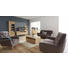 COUCHTISCH in Holzwerkstoff 110/65/45 cm - Chromfarben/Eichefarben, Design, Holzwerkstoff/Metall (110/65/45cm) - Hom`in COUCHTISCH in Holzwerkstoff 110/65/45 cm - Chromfarben/Eichefarben, Design, Holzwerkstoff/Metall (110/65/45cm) - Hom`in